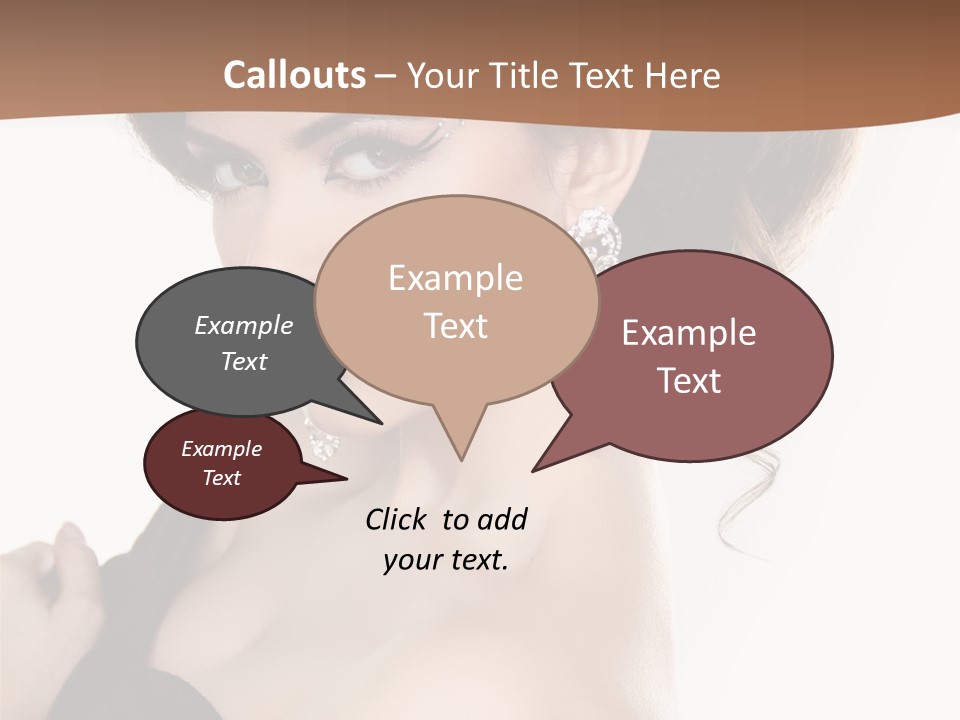 Jewelry Diamond Beautiful PowerPoint Template