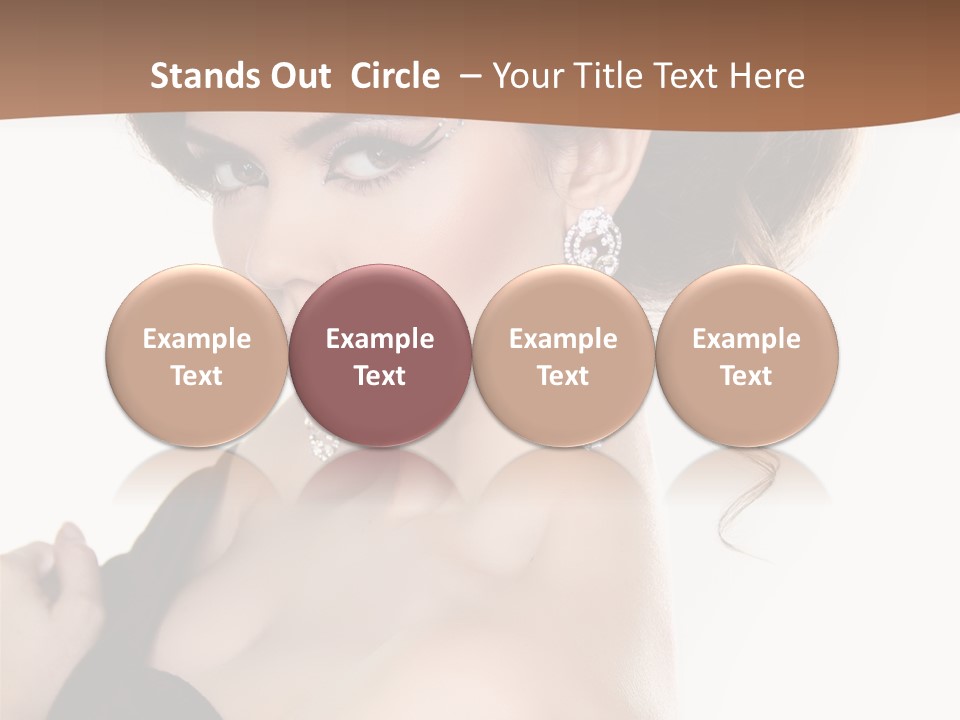 Jewelry Diamond Beautiful PowerPoint Template