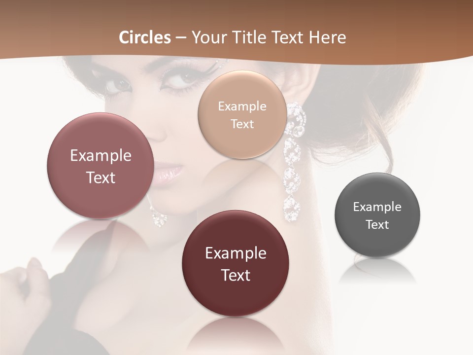 Jewelry Diamond Beautiful PowerPoint Template