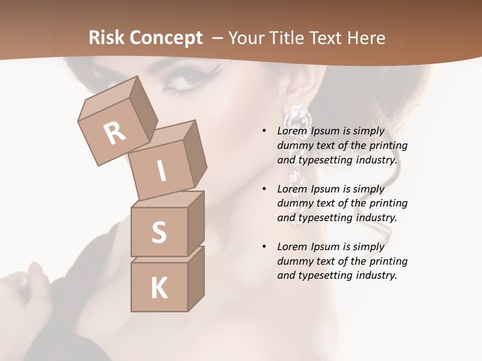 Jewelry Diamond Beautiful PowerPoint Template