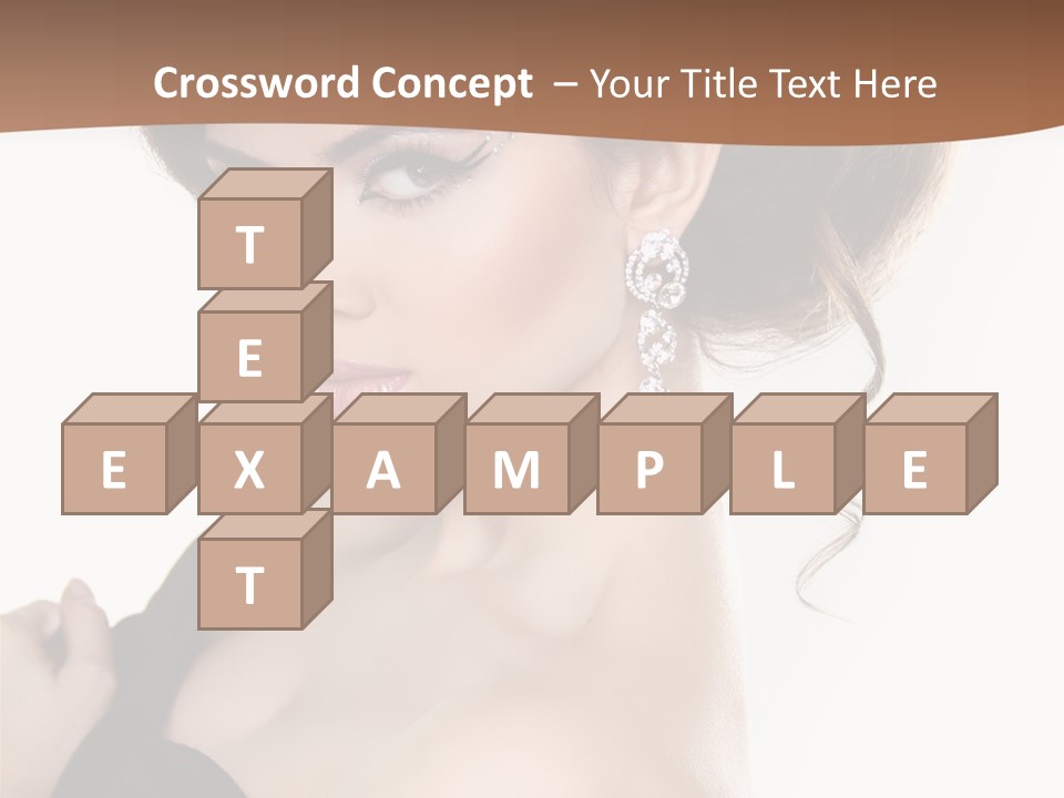 Jewelry Diamond Beautiful PowerPoint Template