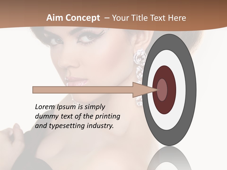 Jewelry Diamond Beautiful PowerPoint Template