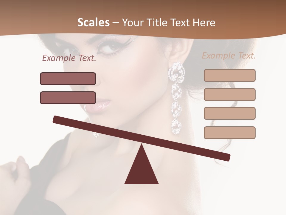 Jewelry Diamond Beautiful PowerPoint Template