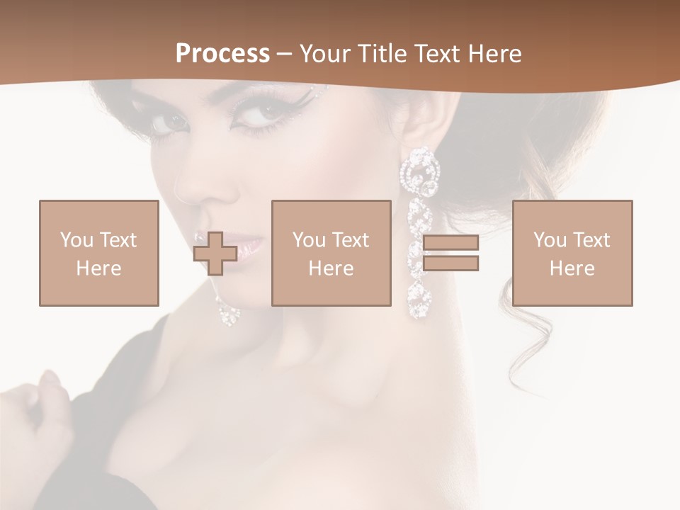 Jewelry Diamond Beautiful PowerPoint Template