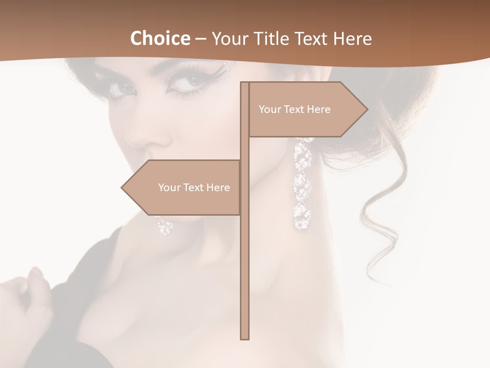 Jewelry Diamond Beautiful PowerPoint Template