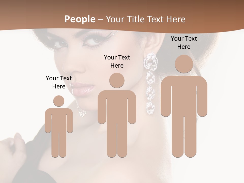 Jewelry Diamond Beautiful PowerPoint Template