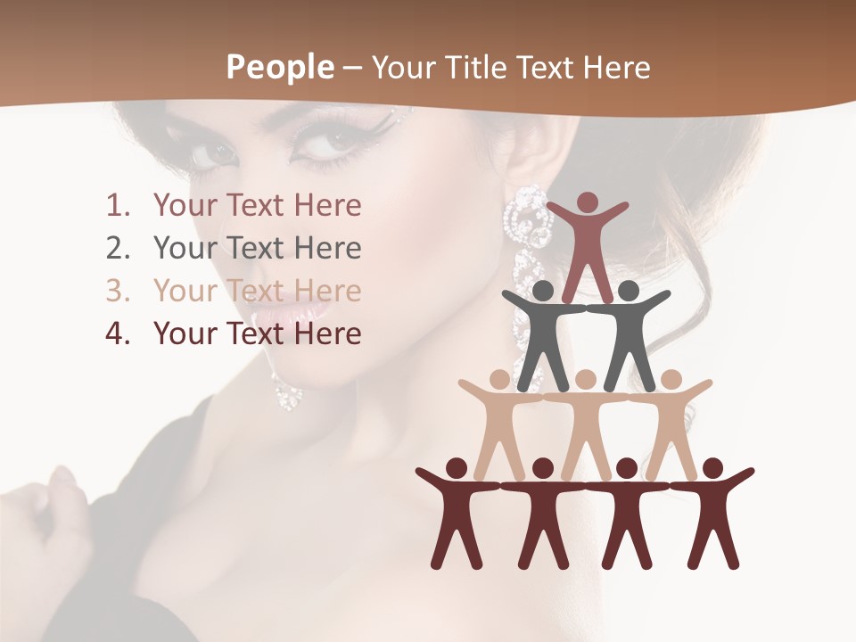 Jewelry Diamond Beautiful PowerPoint Template