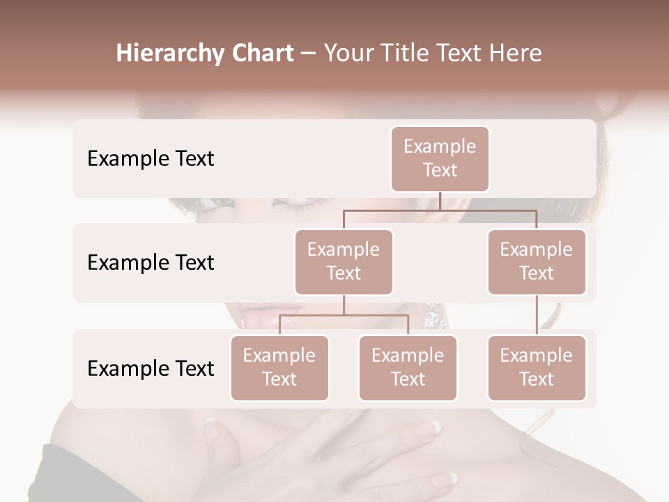 Necklace Curly Stylish PowerPoint Template