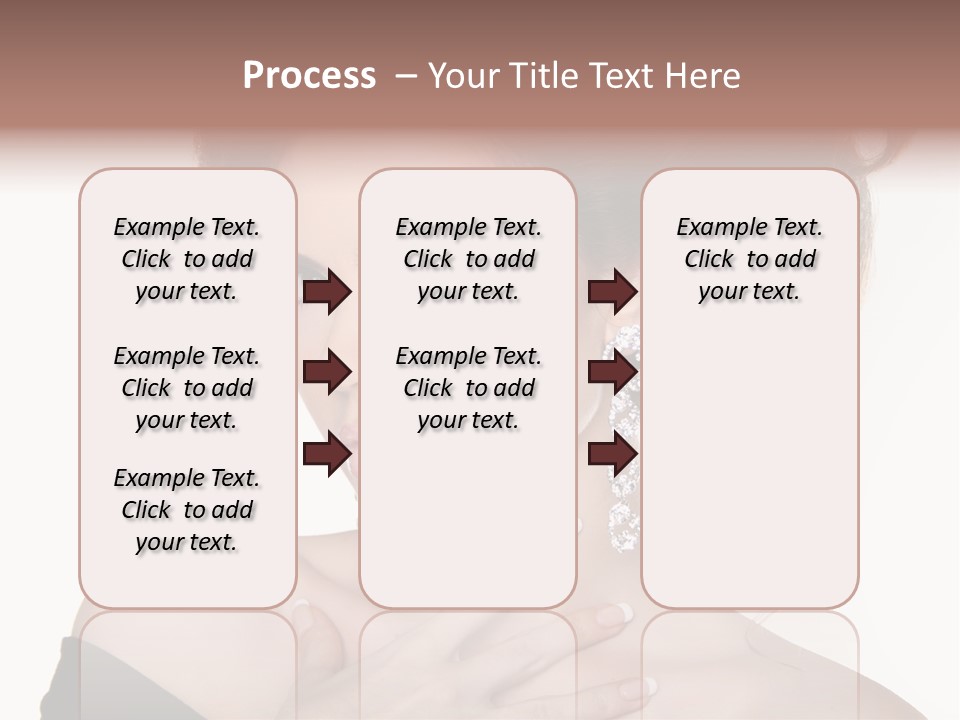 Necklace Curly Stylish PowerPoint Template