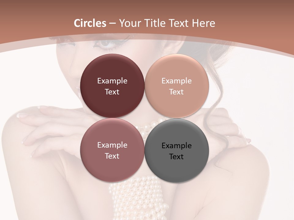 Young One Female PowerPoint Template