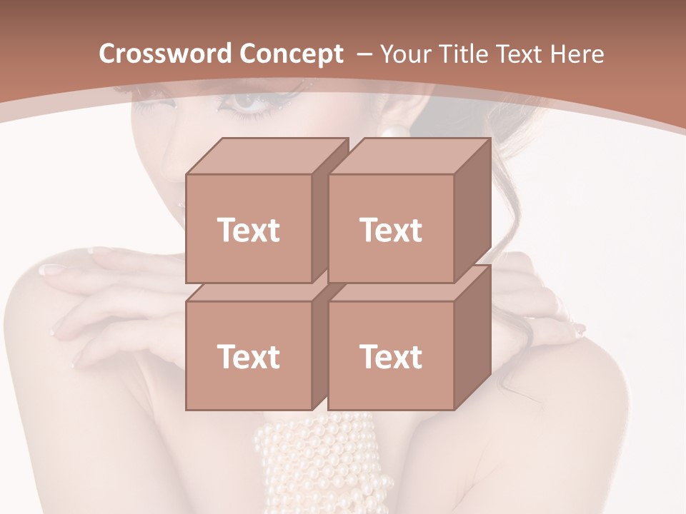 Young One Female PowerPoint Template