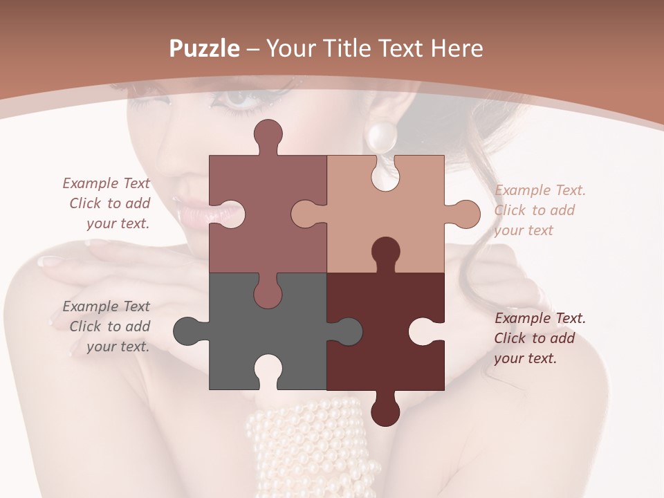 Young One Female PowerPoint Template