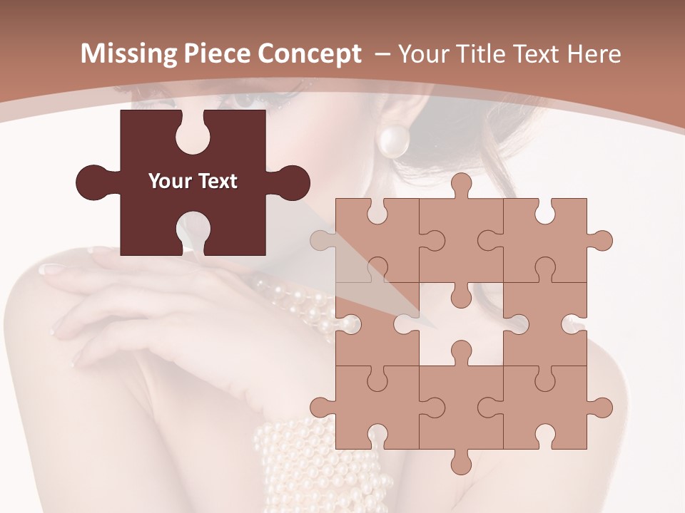 Young One Female PowerPoint Template