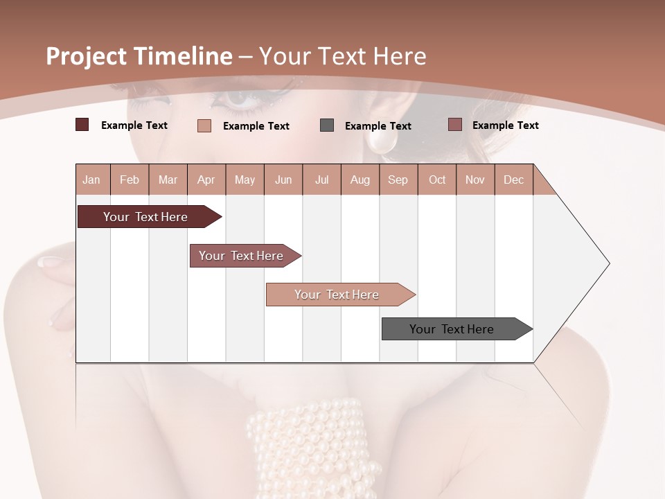 Young One Female PowerPoint Template
