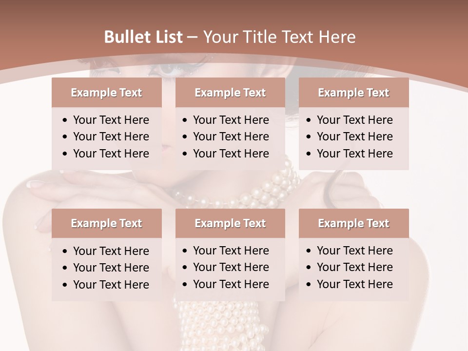 Young One Female PowerPoint Template