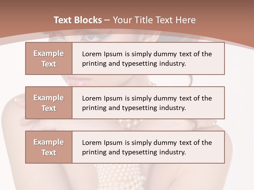 Young One Female PowerPoint Template