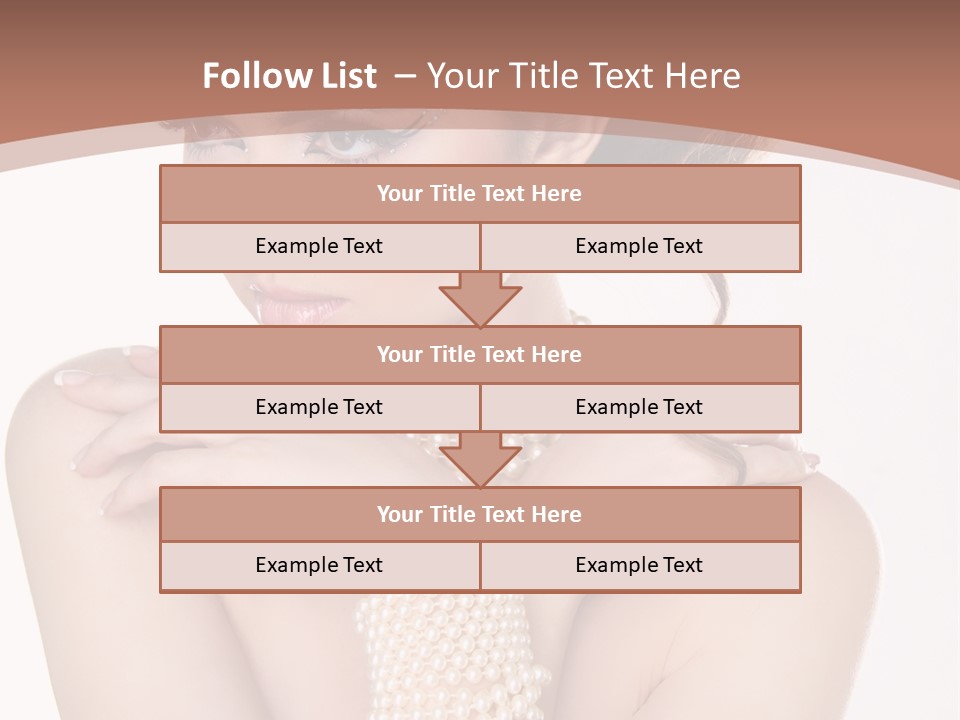 Young One Female PowerPoint Template