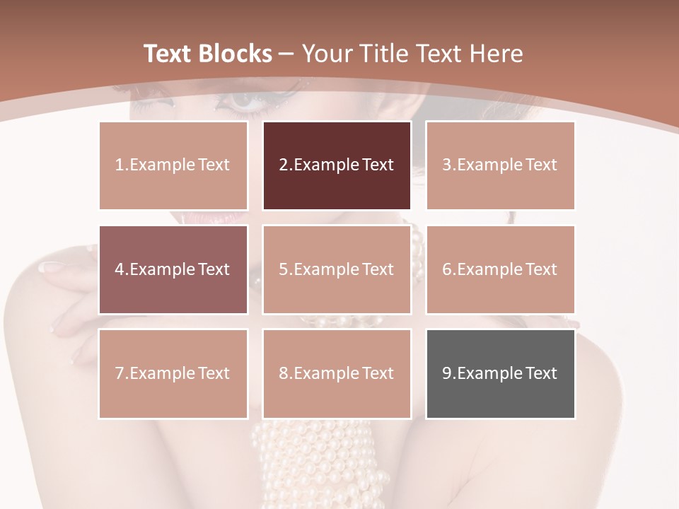 Young One Female PowerPoint Template