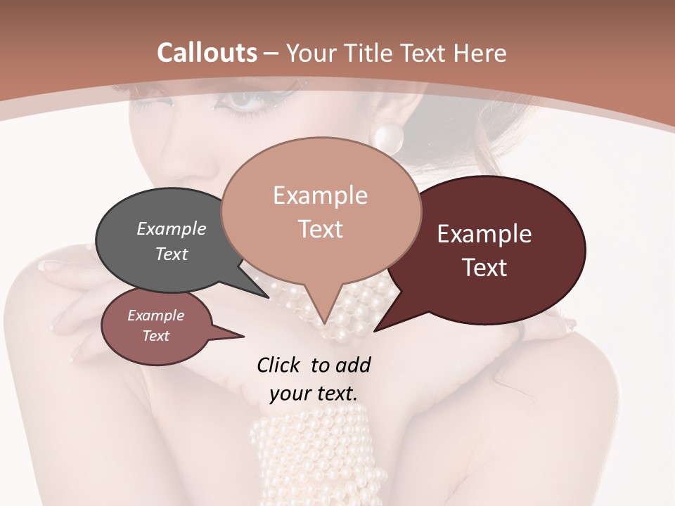 Young One Female PowerPoint Template