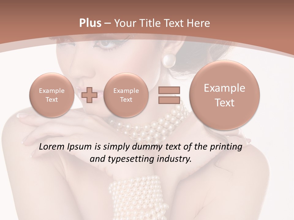Young One Female PowerPoint Template