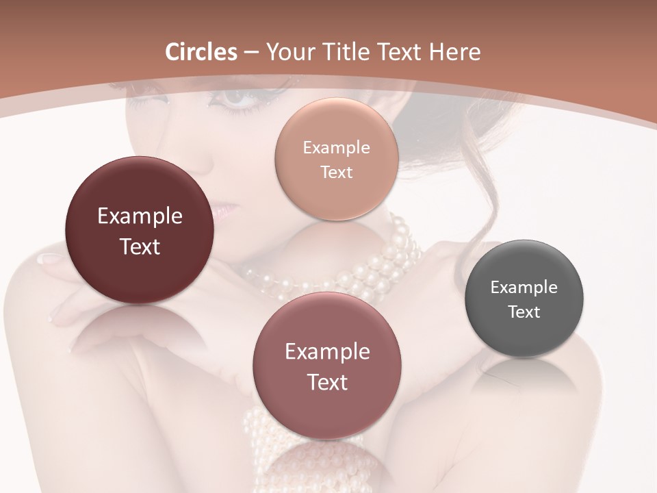 Young One Female PowerPoint Template