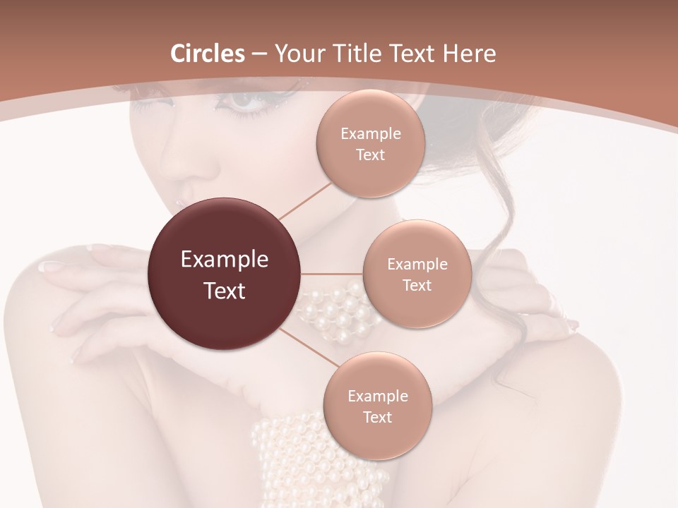 Young One Female PowerPoint Template