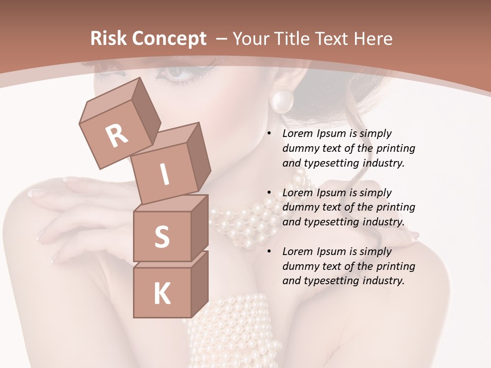 Young One Female PowerPoint Template