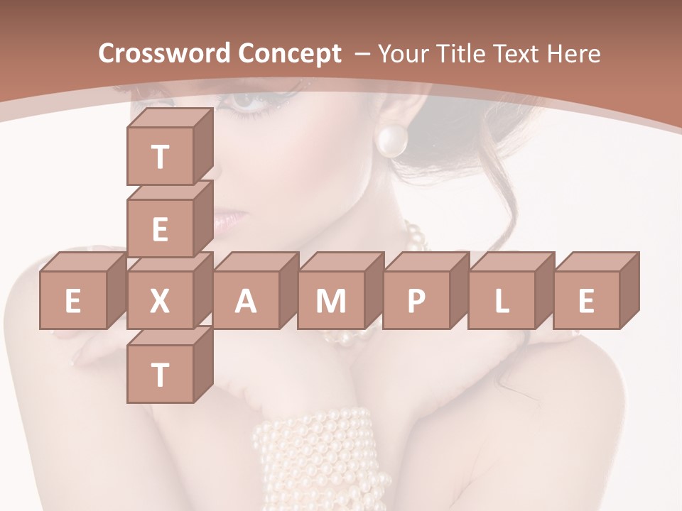 Young One Female PowerPoint Template