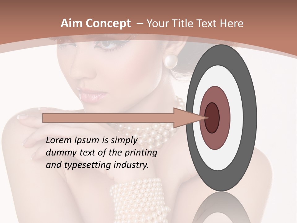 Young One Female PowerPoint Template