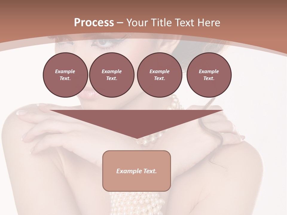 Young One Female PowerPoint Template