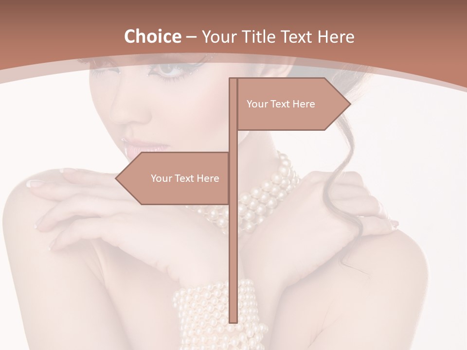 Young One Female PowerPoint Template