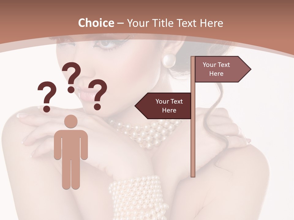 Young One Female PowerPoint Template