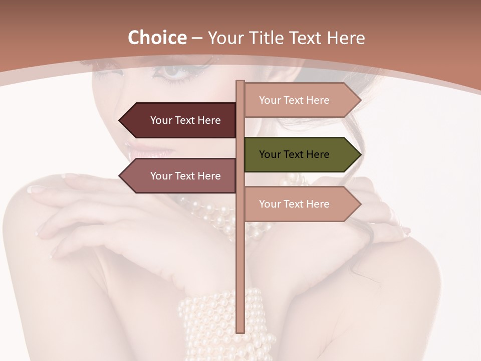 Young One Female PowerPoint Template