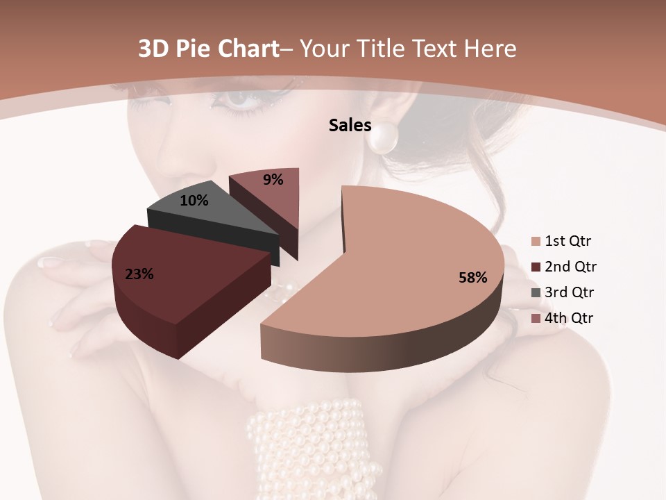 Young One Female PowerPoint Template