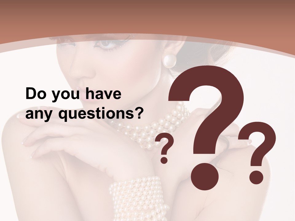 Young One Female PowerPoint Template