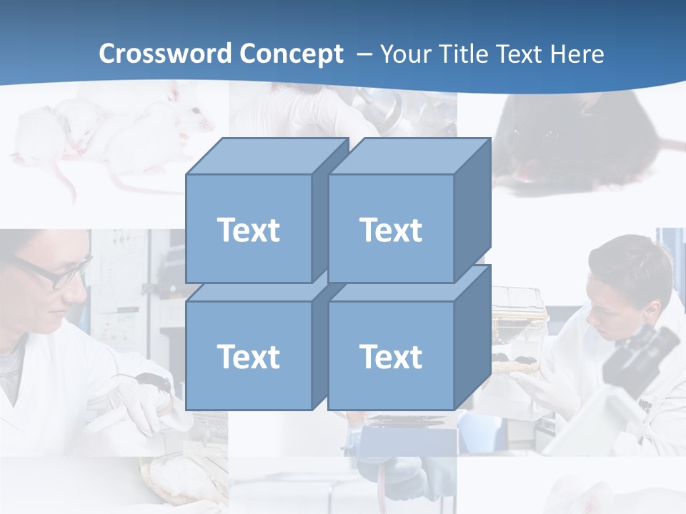 Injection Black Glasses PowerPoint Template