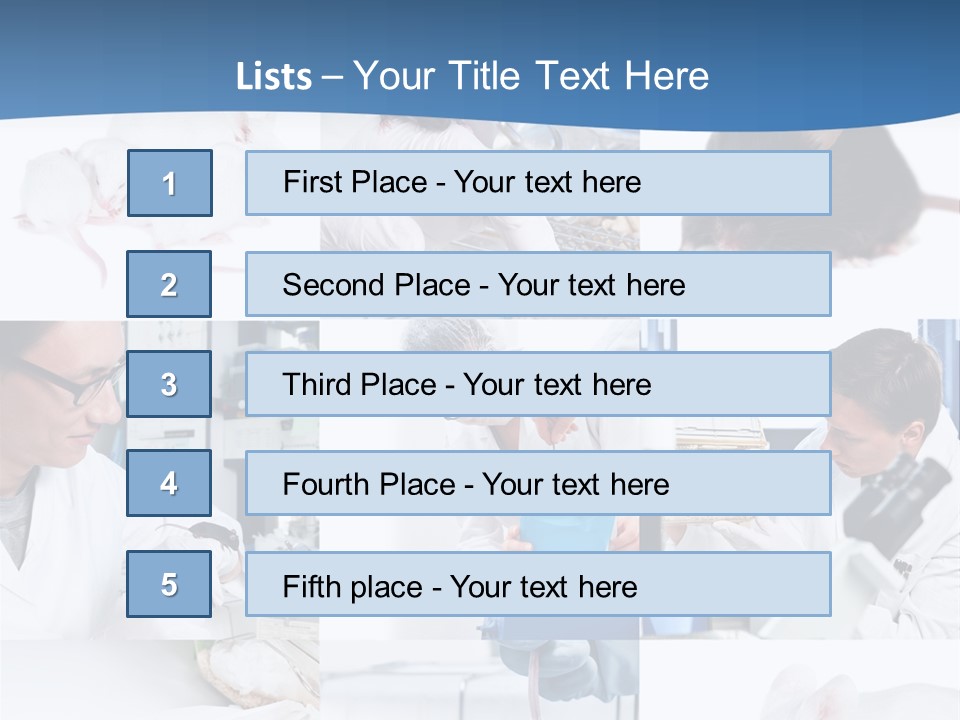 Injection Black Glasses PowerPoint Template