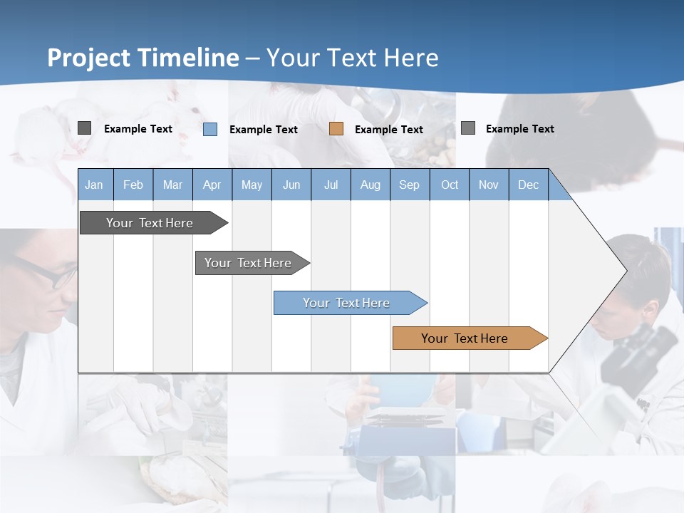 Injection Black Glasses PowerPoint Template