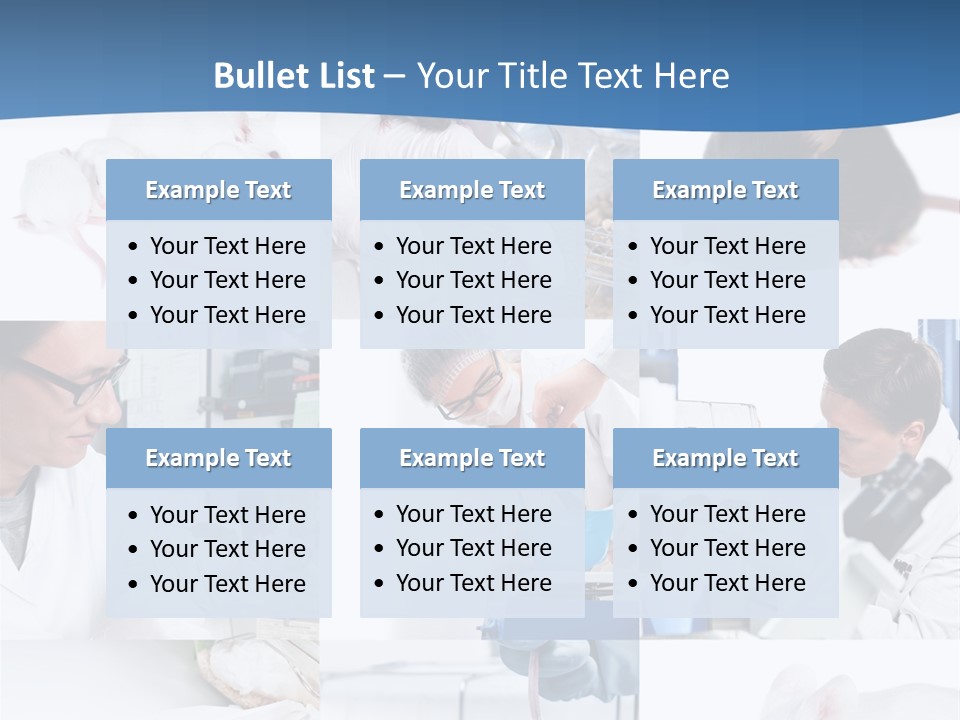 Injection Black Glasses PowerPoint Template