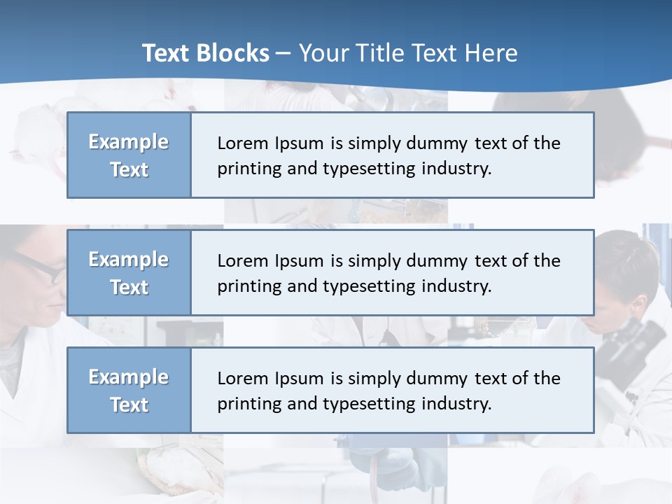 Injection Black Glasses PowerPoint Template