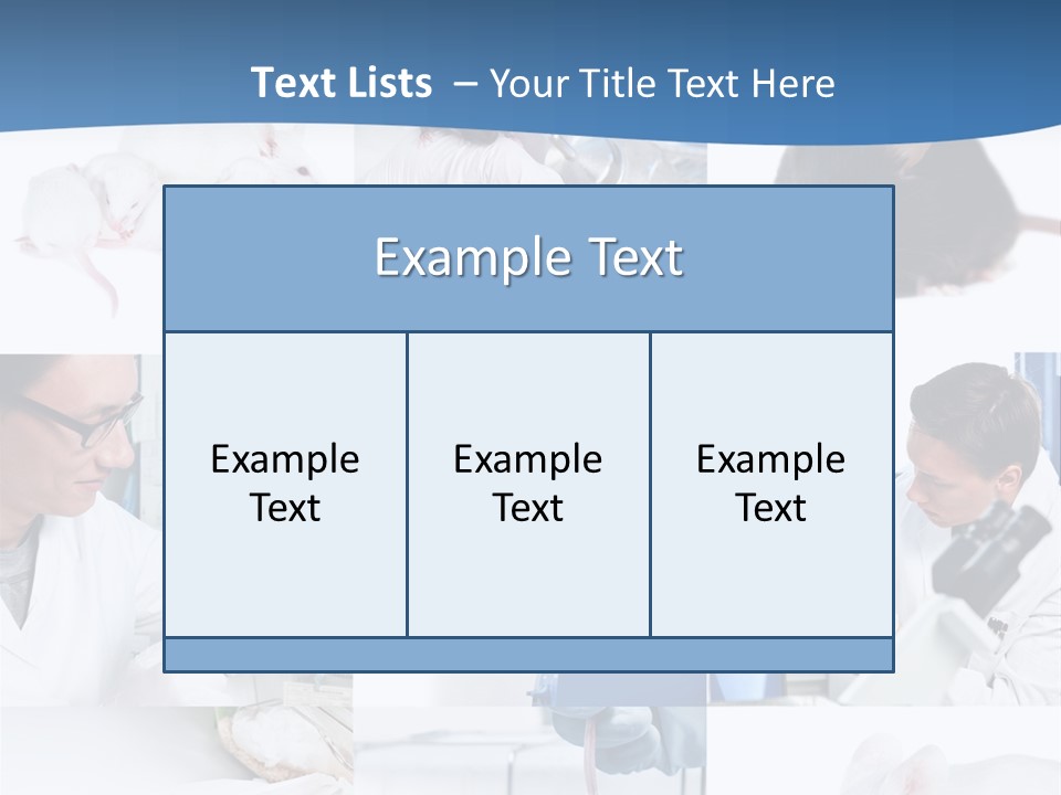 Injection Black Glasses PowerPoint Template