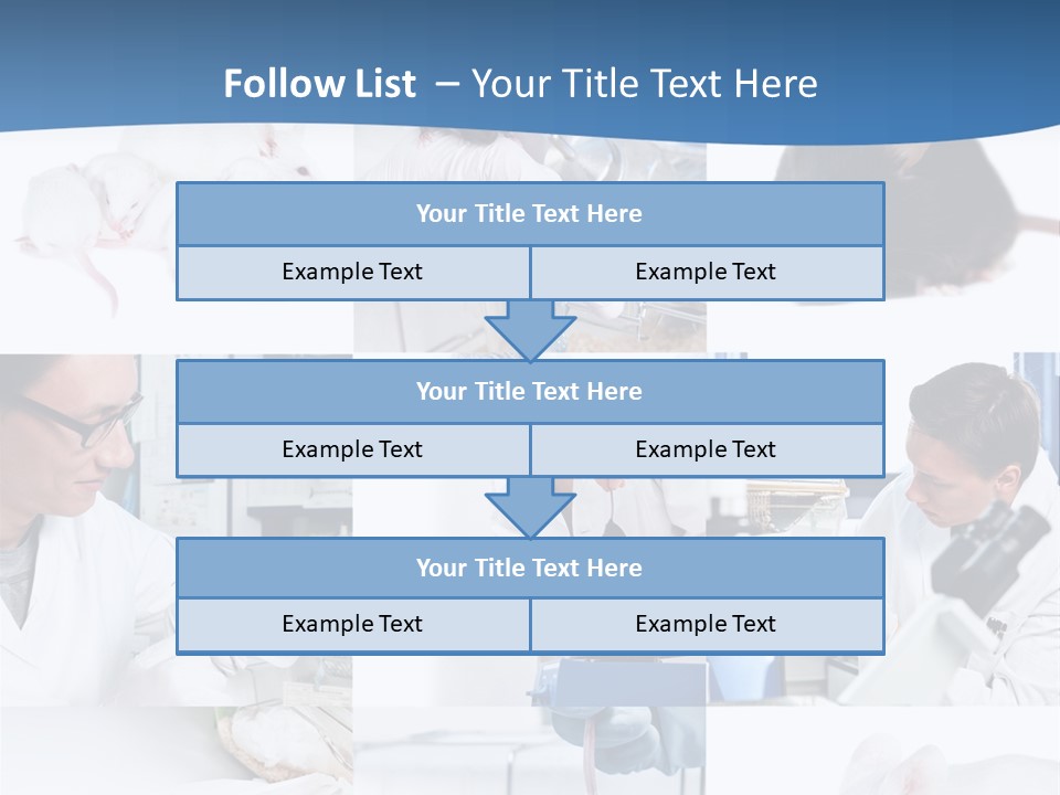 Injection Black Glasses PowerPoint Template