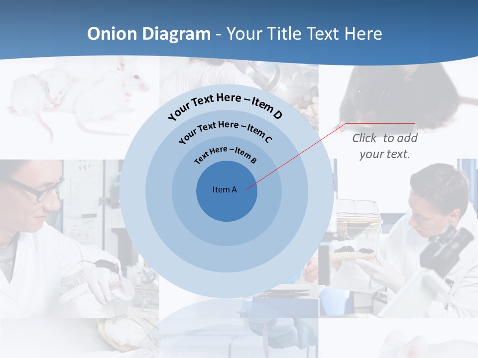 Injection Black Glasses PowerPoint Template