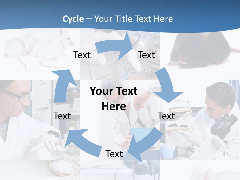 Injection Black Glasses PowerPoint Template