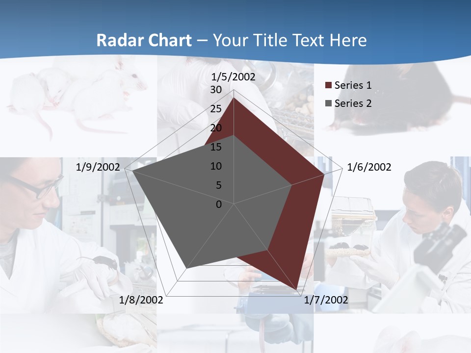 Injection Black Glasses PowerPoint Template