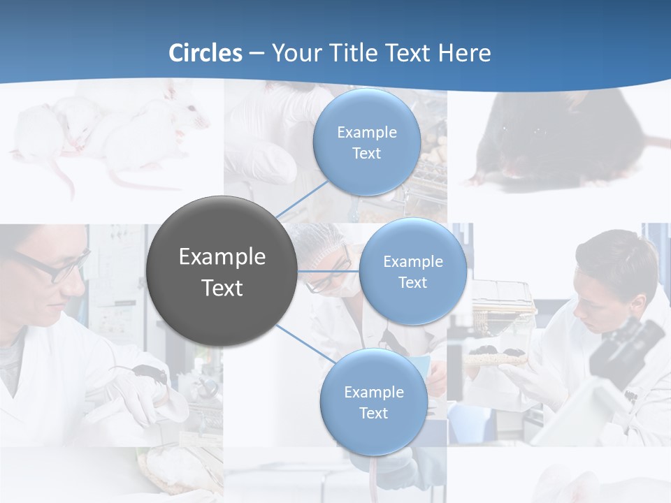 Injection Black Glasses PowerPoint Template