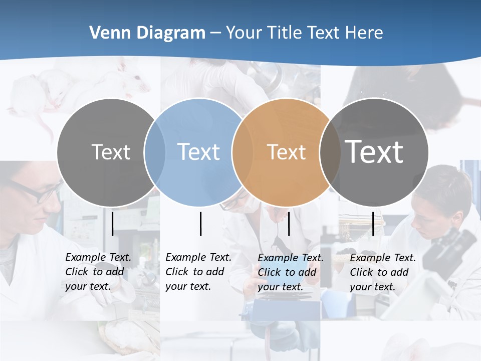 Injection Black Glasses PowerPoint Template