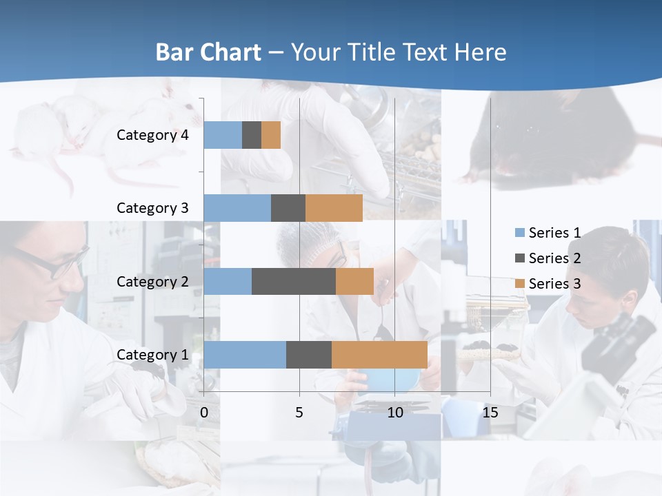 Injection Black Glasses PowerPoint Template