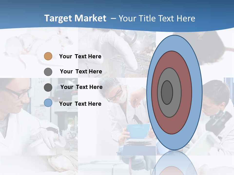 Injection Black Glasses PowerPoint Template