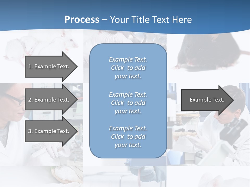Injection Black Glasses PowerPoint Template